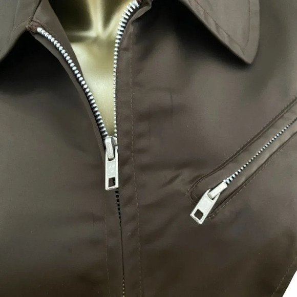 Henri Bendel Vintage Satin Zip-Up Jacket - Picture 8 of 11